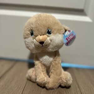 FRIENDS Tan and Cream Stuffed Animal